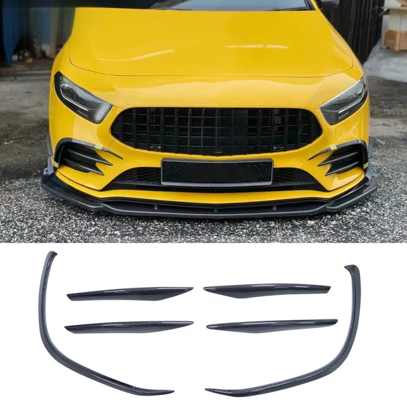 A35 Carbon Fiber Front Lip for A35 A45S A250 W177 FRONT BUMPER and FENDER TRIM COVER
A35 Carbon Fiber Front Lip for A35 A45S A250 W177 FRONT BUMPER and FENDER TRIM COVER
