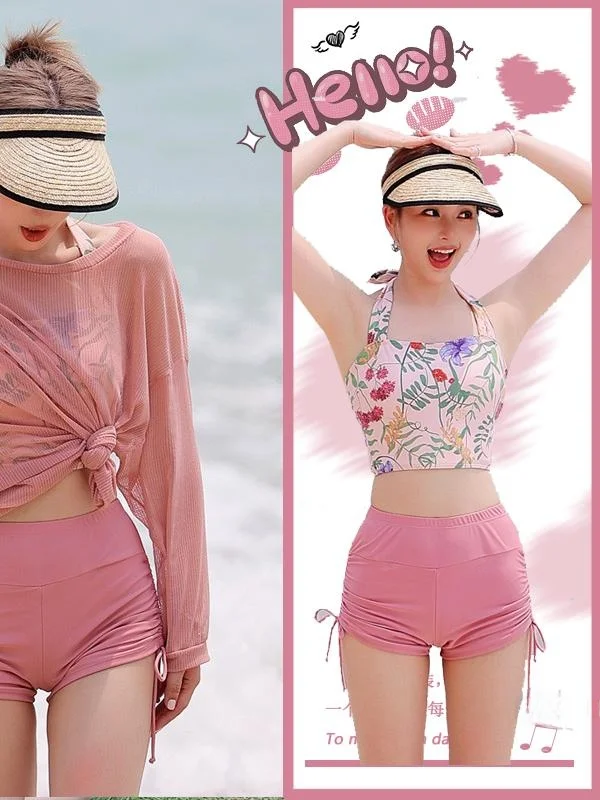 2024 New Women's Vaion Sle Swimsuit Tee-piece Set Cover up Sun Protection Print Flat Bot Belly Slimming Swimming Suit
2024 New Women's Vaion Sle Swimsuit Tee-piece Set Cover up Sun Protection Print Flat Bot Belly Slimming Swimming Suit