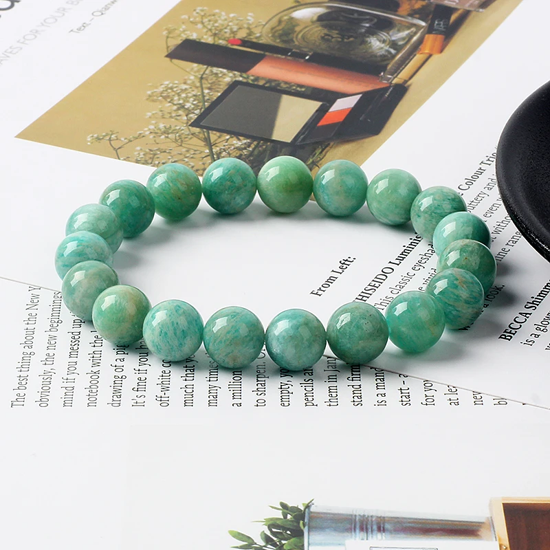 5A Original Amazonite Beaded Bracelets Men Reiki Energy Nature Amazon Stone Bracelets for Women Skin Care and Beauty Jewelry New
5A Original Amazonite Beaded Bracelets Men Reiki Energy Nature Amazon Stone Bracelets for Women Skin Care and Beauty Jewelry New