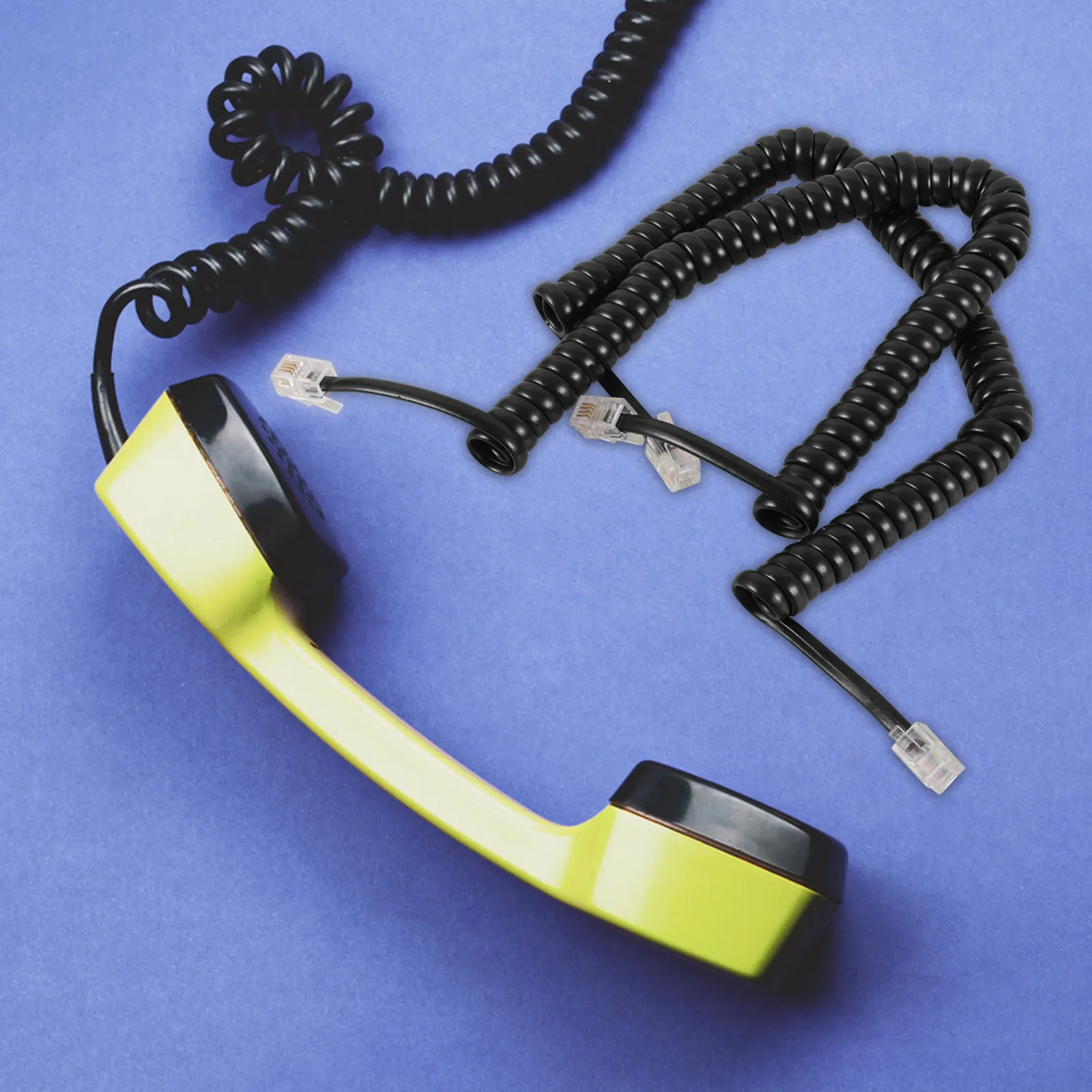 2Pcs Coiled Phone Cord for Landlines Telephone Replacement Cord Premium Copper Conductor Rubber Sheath No Tools Needed Stylish
2Pcs Coiled Phone Cord for Landlines Telephone Replacement Cord Premium Copper Conductor Rubber Sheath No Tools Needed Stylish