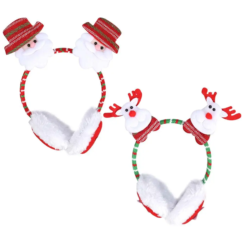 2Pcs Earmuffs Headb Christmas Warmer Cartoon Kids Girls Winter Ear Muff Matching Sweater Coat Gifts Family Fun Party Costume
2Pcs Earmuffs Headb Christmas Warmer Cartoon Kids Girls Winter Ear Muff Matching Sweater Coat Gifts Family Fun Party Costume