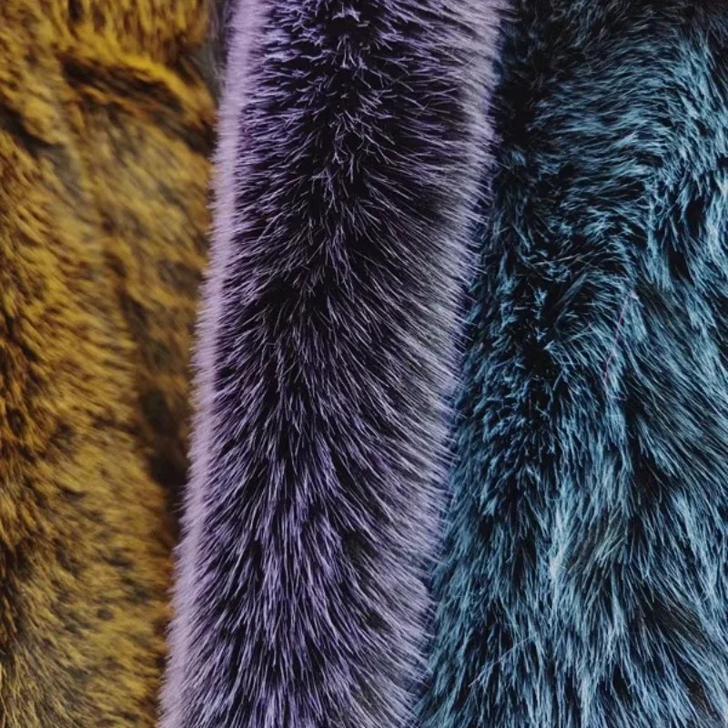 High Imitation Colored Fox Fur Fabric Synthetic Hair Fur Fabric Clothing Shoes and Hats DIY Long Plush Fabric Thickening 2200g/m
High Imitation Colored Fox Fur Fabric Synthetic Hair Fur Fabric Clothing Shoes and Hats DIY Long Plush Fabric Thickening 2200g/m