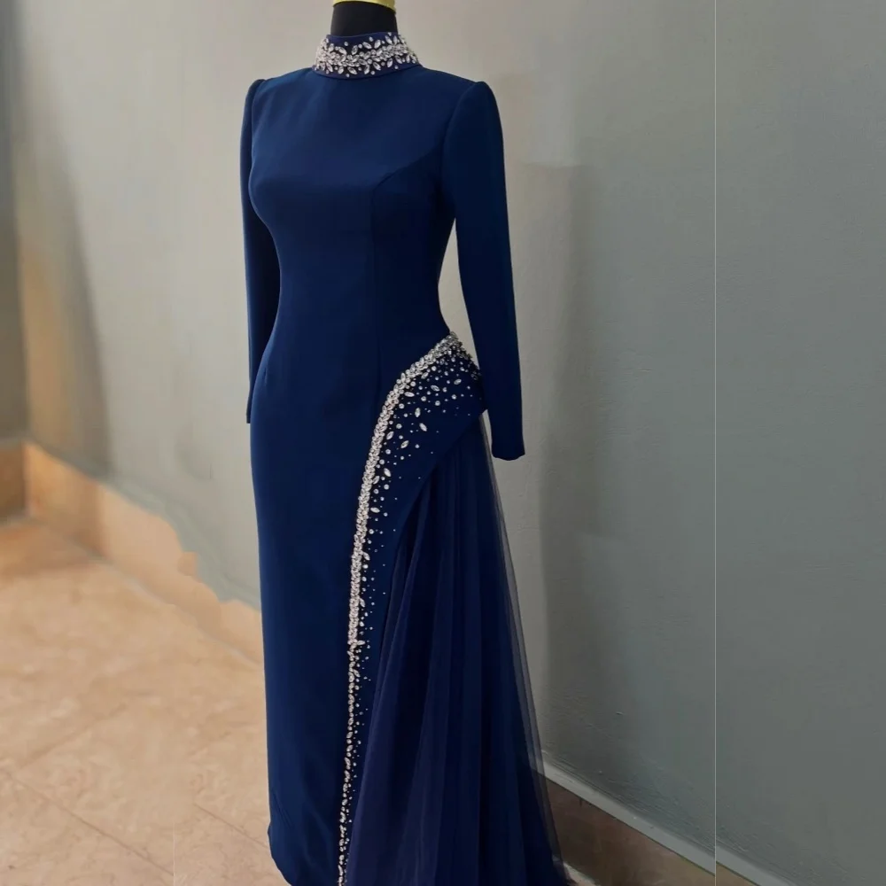 Customized Glitter Chic Evening Gowns Rhinestone Straight Pleat Long Dresses Bespoke Occasion Elegant Party Dress
Customized Glitter Chic Evening Gowns Rhinestone Straight Pleat Long Dresses Bespoke Occasion Elegant Party Dress