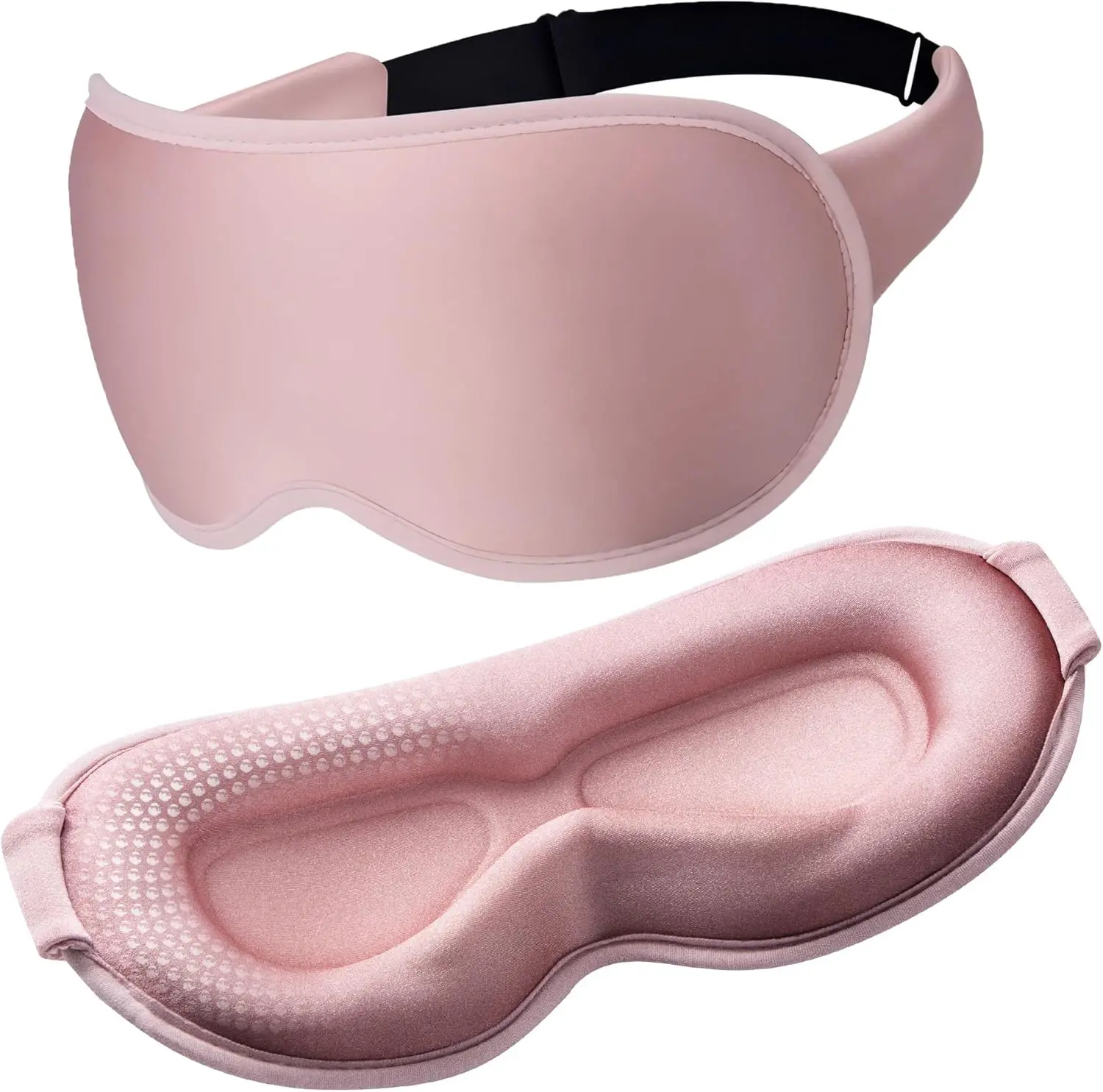 Weighted Sleep Mask for Women, 3D Contoured Blackout Eye Mask for Travel, Night Shift, Yoga, Pink
Weighted Sleep Mask for Women, 3D Contoured Blackout Eye Mask for Travel, Night Shift, Yoga, Pink