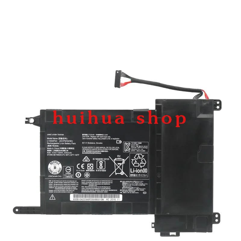 L14s4p22 l14m4p23 аккумулятор для ноутбука Lenovo IdeaPad Y700 y701 Y700-17iSK Y700-15ISK серии 5b10h22084 14,8 В 4050 мАч
L14s4p22 l14m4p23 аккумулятор для ноутбука Lenovo IdeaPad Y700 y701 Y700-17iSK Y700-15ISK серии 5b10h22084 14,8 В 4050 мАч