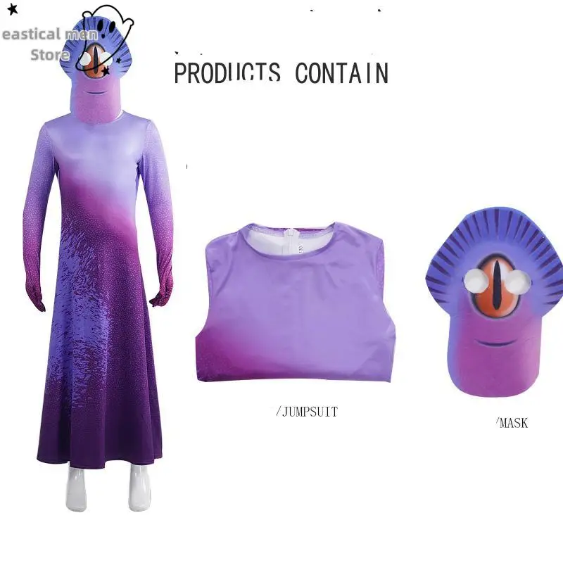 Halloween New Alien Blue Fish Cosplay Bodysuit Alien Earth Correspondent Cosplay Costume Lady Men Cosplay Suit Mask and Jumpsuit
Halloween New Alien Blue Fish Cosplay Bodysuit Alien Earth Correspondent Cosplay Costume Lady Men Cosplay Suit Mask and Jumpsuit