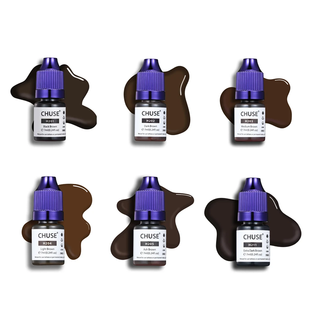 CHUSE Permanent Makeup Pigment Hybrid PMU Eyebrow Tattoo Inks Organic Colors 7ml
CHUSE Permanent Makeup Pigment Hybrid PMU Eyebrow Tattoo Inks Organic Colors 7ml