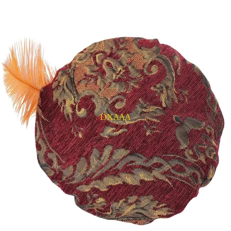DXAA Medieval Hat Renaissances Hat Halloween Cosplay Costume Minstrels Costume Hat
DXAA Medieval Hat Renaissances Hat Halloween Cosplay Costume Minstrels Costume Hat