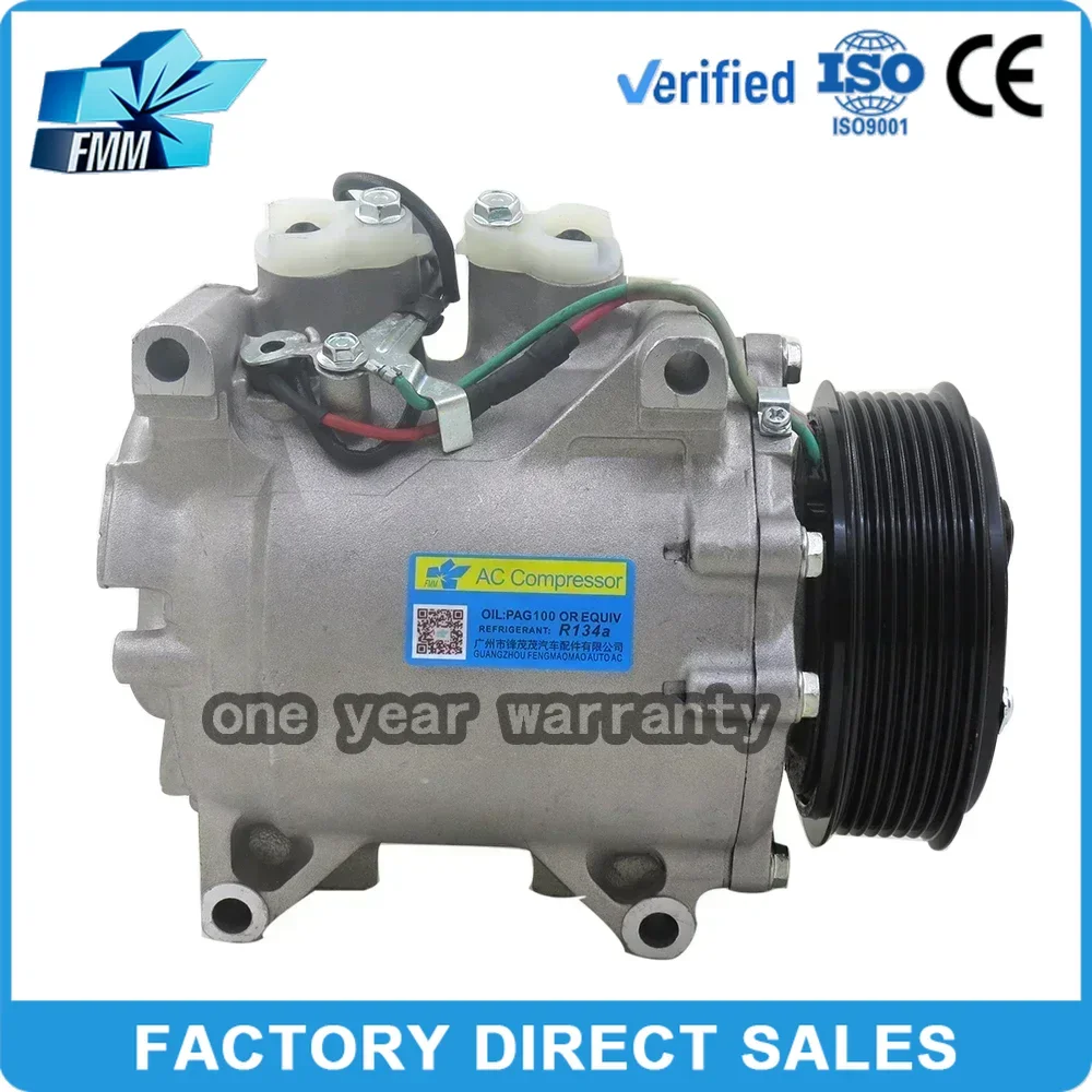 FMM Air Conditioning AC Compressor for HONDA CRV CR-V 2.4L 2001-2006 38810-PNB-006 38810PNB006 38870PNB006 CO 10663AC HS110R
FMM Air Conditioning AC Compressor for HONDA CRV CR-V 2.4L 2001-2006 38810-PNB-006 38810PNB006 38870PNB006 CO 10663AC HS110R