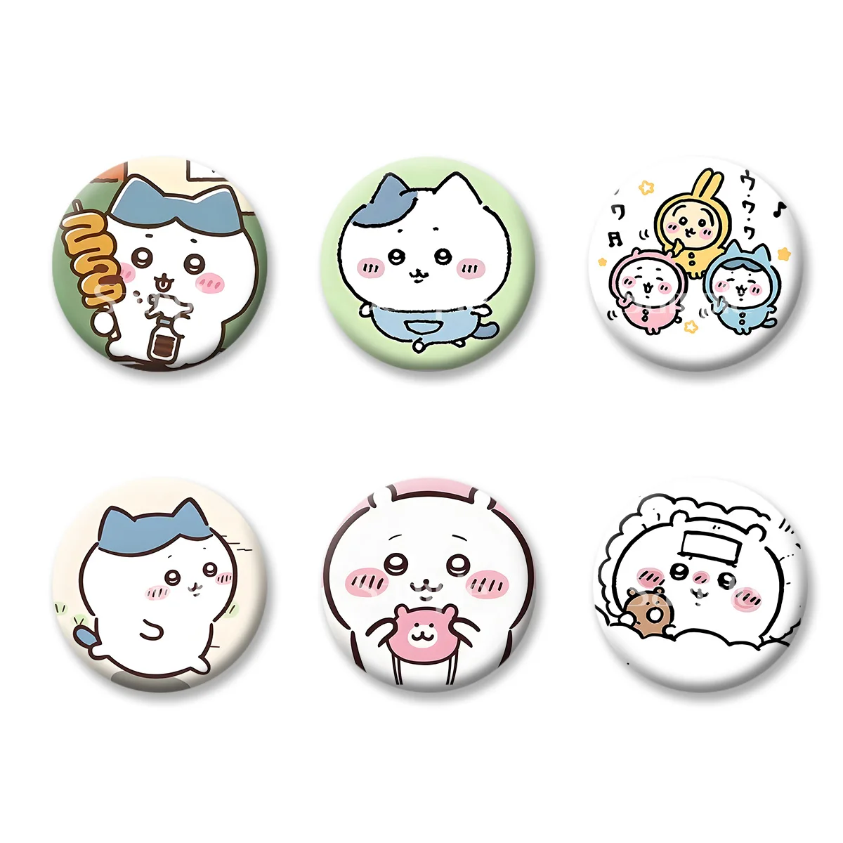 Flash Badge Cards Chiikawa Cute Style Anime Cartoon Souvenir Keychains Convenient Makeup Mirror Fridge Magnet ACG Accessories
Flash Badge Cards Chiikawa Cute Style Anime Cartoon Souvenir Keychains Convenient Makeup Mirror Fridge Magnet ACG Accessories