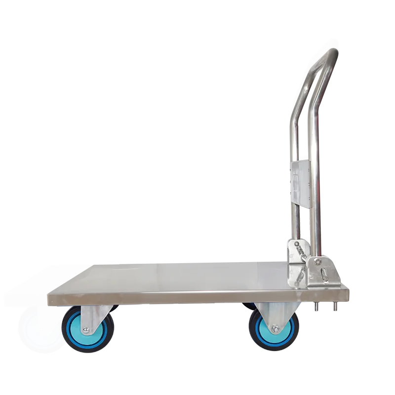 Uni-Silent 304 Stainless Steel Hotel Kitchen Dining Room Food Service 250kgs 550lbs Platform Trolley ST250Y-DX
Uni-Silent 304 Stainless Steel Hotel Kitchen Dining Room Food Service 250kgs 550lbs Platform Trolley ST250Y-DX