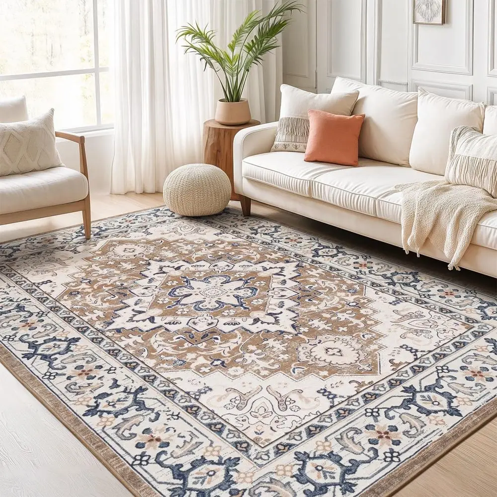 5x7 Area Rugs or Living Room, Washable Area Rug, Rugs or Bedroom, Kitchen, Vintage Boho Carpet, Sot Non-Slip, Low Pile Large Are
5x7 Area Rugs or Living Room, Washable Area Rug, Rugs or Bedroom, Kitchen, Vintage Boho Carpet, Sot Non-Slip, Low Pile Large Are