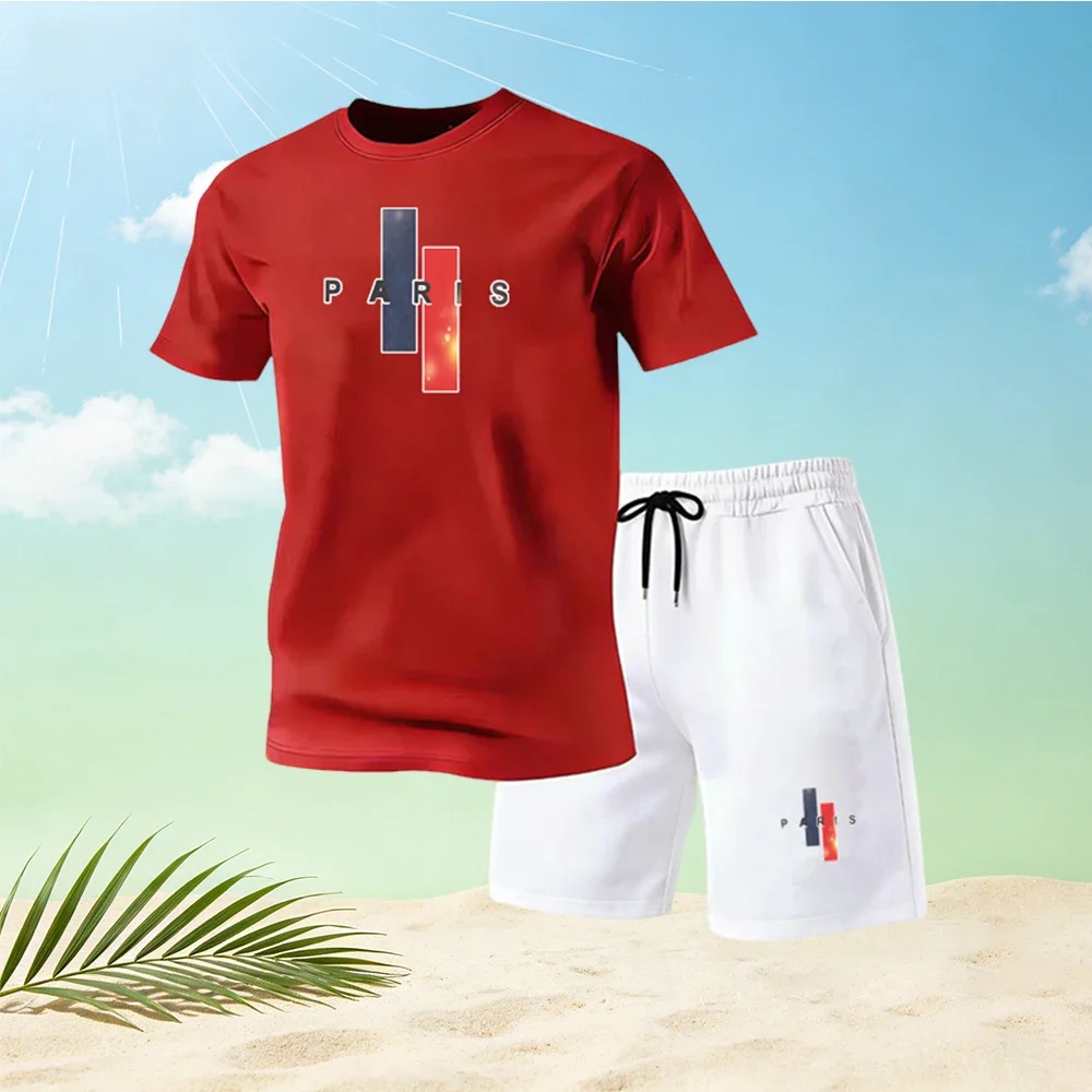 2026 Hot Sale Summer Casual Letter-print Sportswear Male Home Outdoor Comfort Outfits Men's Sets O-neck T-shirts & Sports Shorts
2026 Hot Sale Summer Casual Letter-print Sportswear Male Home Outdoor Comfort Outfits Men's Sets O-neck T-shirts & Sports Shorts