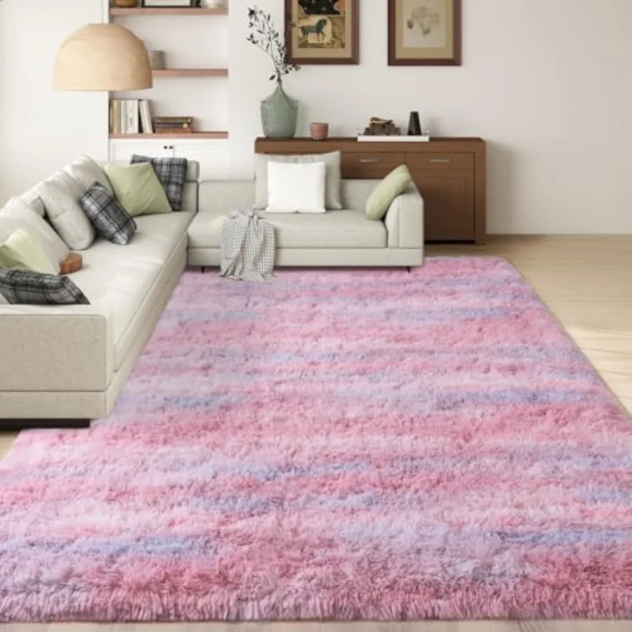 Shag Rugs for Living Room 6x9, Ultra Soft Big Fuzzy Rugs for Bedroom, 6 x 9 Fluffy Shaggy Plush Carpet Girls Room Dorm Upgrade
Shag Rugs for Living Room 6x9, Ultra Soft Big Fuzzy Rugs for Bedroom, 6 x 9 Fluffy Shaggy Plush Carpet Girls Room Dorm Upgrade