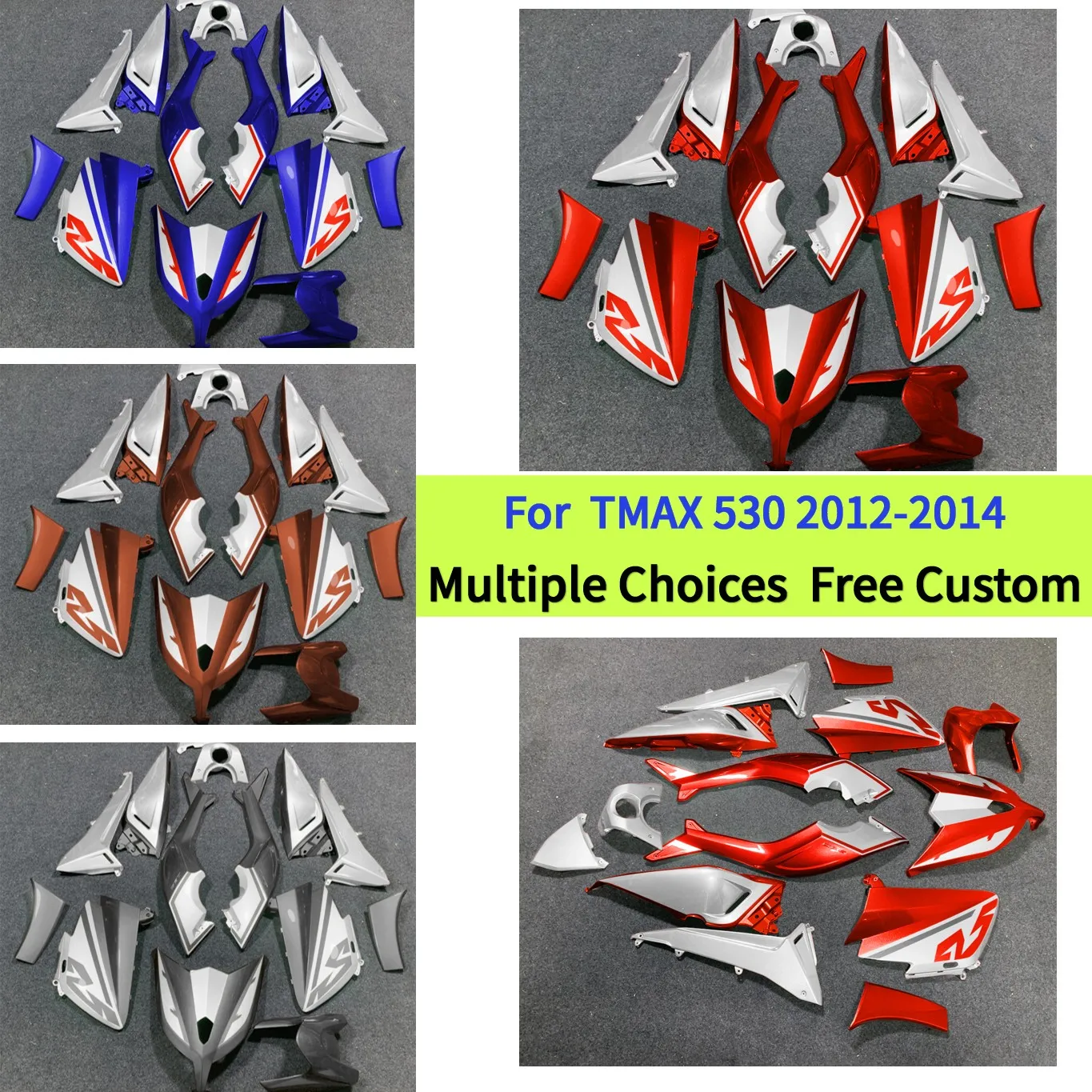 Scooter Accessories Replacement Fairing Kit For Yamaha TMAX 530 2012 2013 2014 Motorcycle Bodywork
Scooter Accessories Replacement Fairing Kit For Yamaha TMAX 530 2012 2013 2014 Motorcycle Bodywork