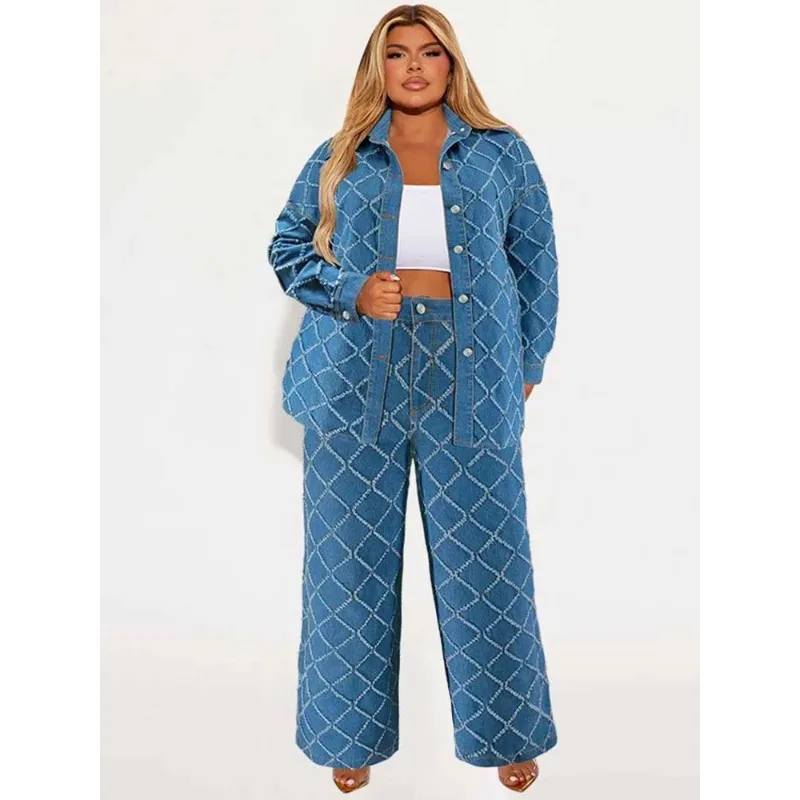 Европейские и американские женские новые джинсовые пледы с длинными рукавами;
Европейские и американские женские новые джинсовые пледы с длинными рукавами;