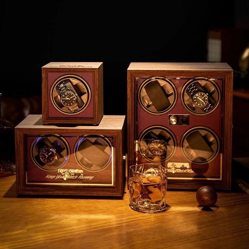 New High-End Watch Winder Automatic Watches Single Slots Storage Box Mechanical Watches Dustproof Antimagnetic Adjustment Motor
New High-End Watch Winder Automatic Watches Single Slots Storage Box Mechanical Watches Dustproof Antimagnetic Adjustment Motor