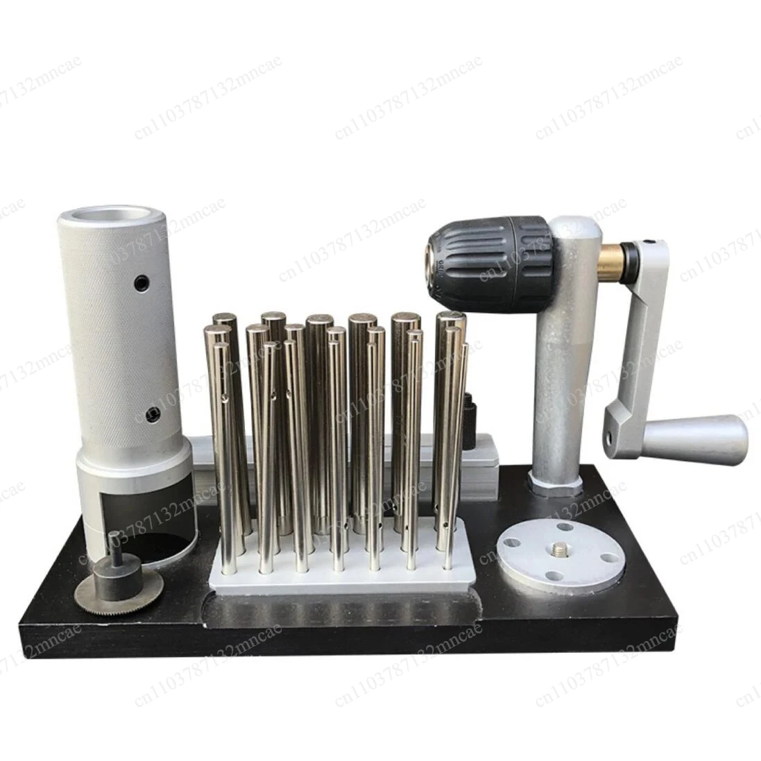 For Goldsmith Stainless Steel Manual Jump Ring Maker with 20 Mandrels Professional Jewelry Tool
For Goldsmith Stainless Steel Manual Jump Ring Maker with 20 Mandrels Professional Jewelry Tool