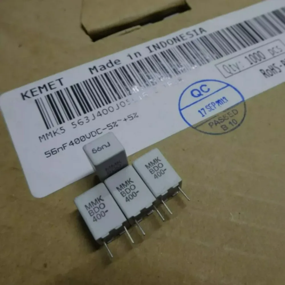 20pcs/lot MMK5 0.056uf 400v 56nf 563 Brand New 5mm Film Capacitor
20pcs/lot MMK5 0.056uf 400v 56nf 563 Brand New 5mm Film Capacitor