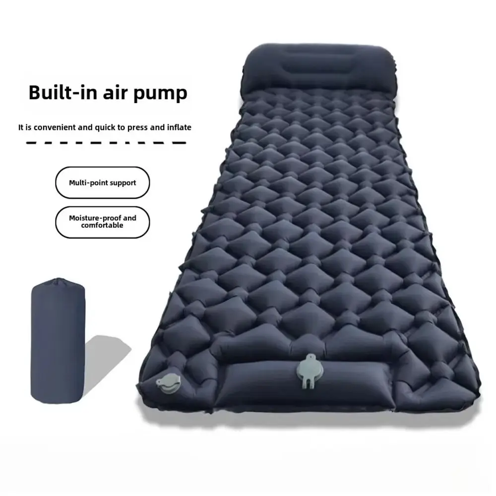1Pcs New Single Camping Air Mattress TPU Moisture Resistant Tent Sleeping Mat Ultra Lightweight Portable Inflatable Sofa
1Pcs New Single Camping Air Mattress TPU Moisture Resistant Tent Sleeping Mat Ultra Lightweight Portable Inflatable Sofa