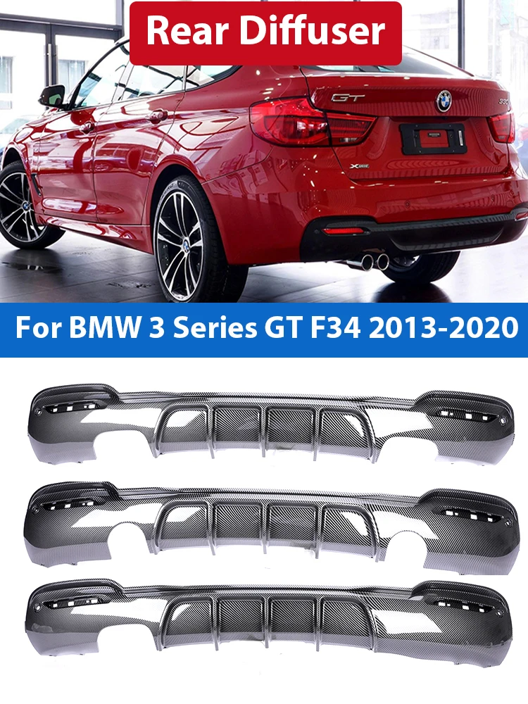 CarbonFor BMW 3 Series GT F34 2013-2020 M Tech Rear Bumper Diffuser Lip M-Performance Bumper Splitter Rear Diffusor Turning
CarbonFor BMW 3 Series GT F34 2013-2020 M Tech Rear Bumper Diffuser Lip M-Performance Bumper Splitter Rear Diffusor Turning