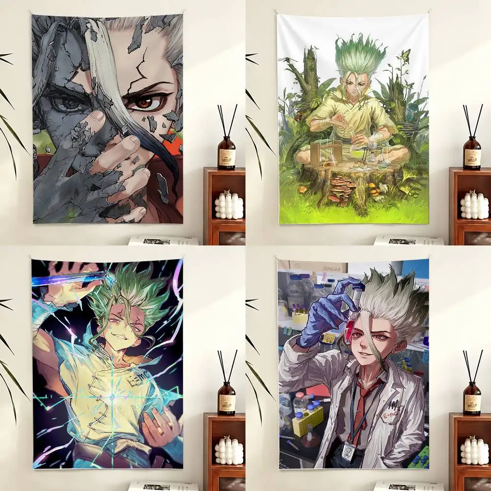 Anime Dr S-STONE Flags Wall Hanging Background Art Banner for Bedroom Home Outdoor Decor
Anime Dr S-STONE Flags Wall Hanging Background Art Banner for Bedroom Home Outdoor Decor