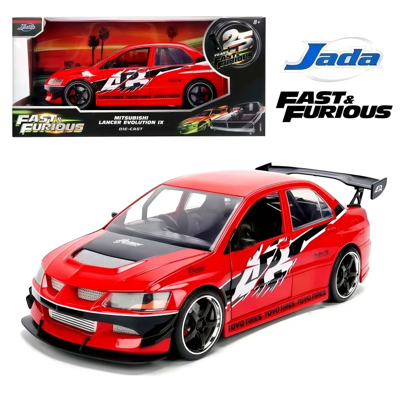 Jada Mitsubishi EVO Fast & Furious Car Model, Red Alloy Racing Car Toy Gift Decorative Item Collectible
Jada Mitsubishi EVO Fast & Furious Car Model, Red Alloy Racing Car Toy Gift Decorative Item Collectible