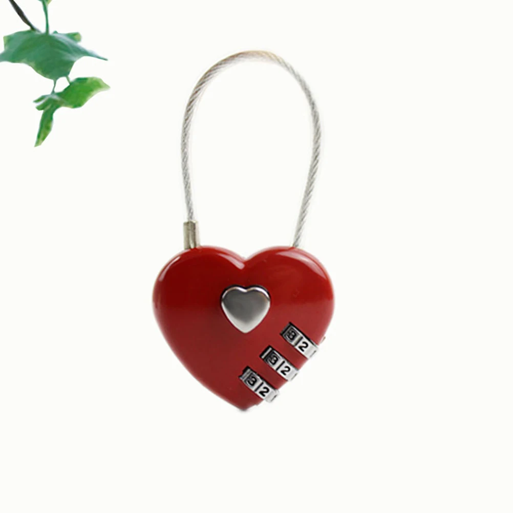 4 Pcs Zinc Alloy Heart Shaped Luggage Locks for Suitcases Travel Secure Portable Small Size Combination Code Custom Inspection
4 Pcs Zinc Alloy Heart Shaped Luggage Locks for Suitcases Travel Secure Portable Small Size Combination Code Custom Inspection