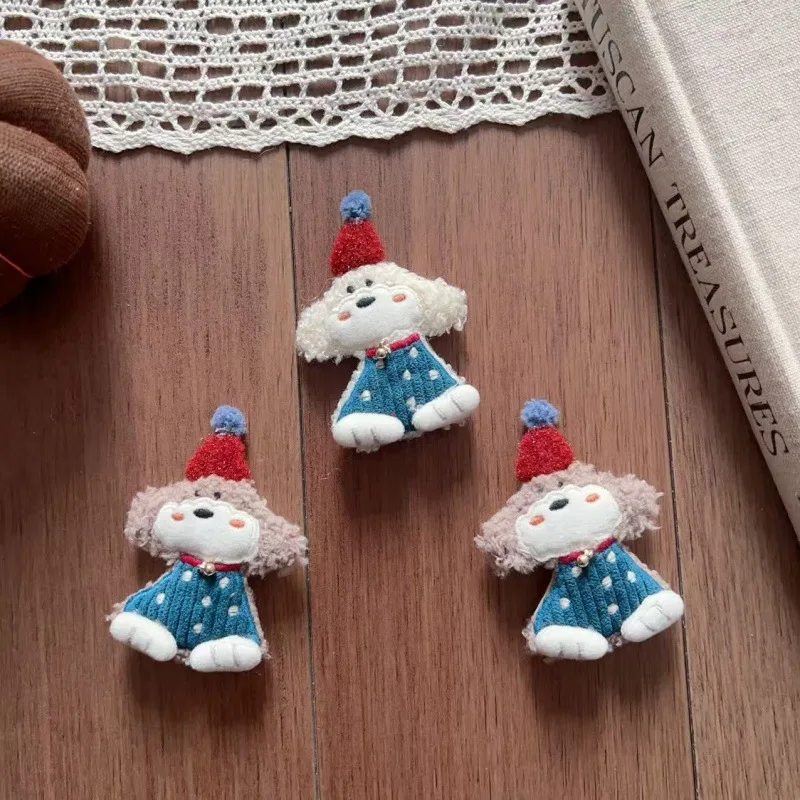 Plush Puppy Hair Clip Brooch Winter Cute Toy Embellishment for Shoes Hat Scarf DIY Sewing Accessory Premium Soft
Plush Puppy Hair Clip Brooch Winter Cute Toy Embellishment for Shoes Hat Scarf DIY Sewing Accessory Premium Soft