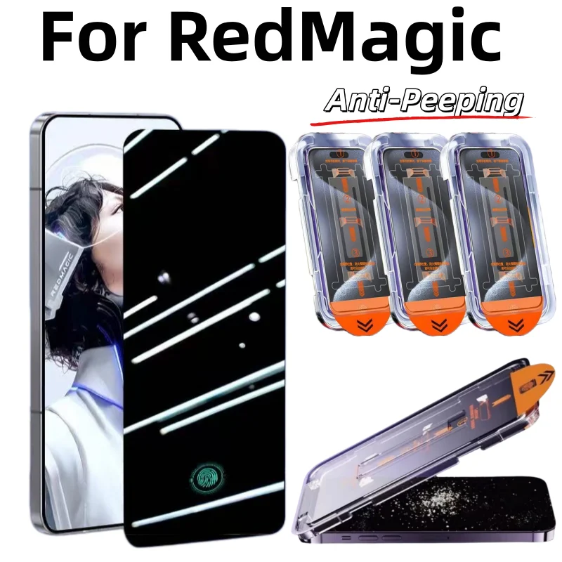 Набор из 3 защитных стекол для экрана RedMagic Series, без пузырьков, без пыли, простая установка
Набор из 3 защитных стекол для экрана RedMagic Series, без пузырьков, без пыли, простая установка