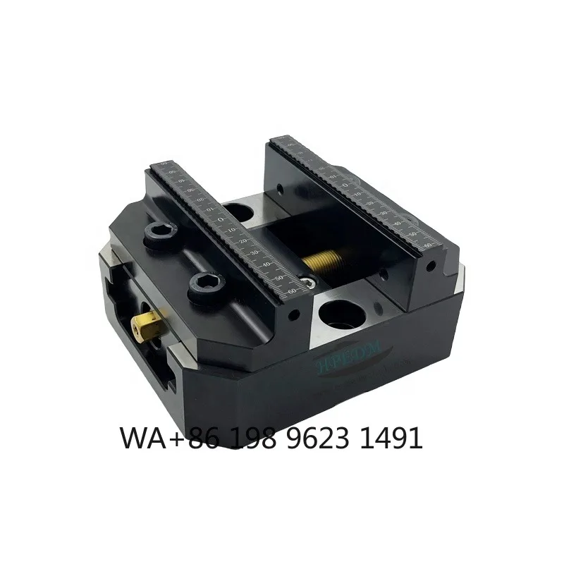 HE-R06934.125150 125mm Width 5th Axis Steel Self Centering Vise Precision Workholding Fixture for CNC Machining Parts
HE-R06934.125150 125mm Width 5th Axis Steel Self Centering Vise Precision Workholding Fixture for CNC Machining Parts