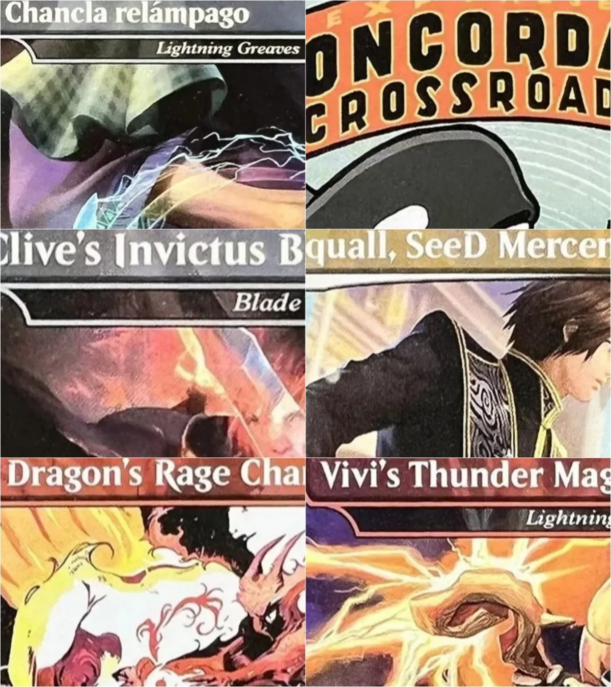 SLD "Clouds Buster Sword/Winds of Abandon/Cyclonic Rift" Magical Proxy Cards Quality Gathering Board Playing Game Trading Cards
SLD "Clouds Buster Sword/Winds of Abandon/Cyclonic Rift" Magical Proxy Cards Quality Gathering Board Playing Game Trading Cards
