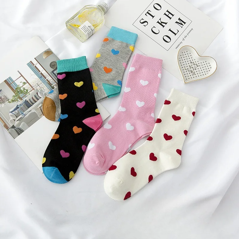Funny Loving Red Heart Pattern Cotton Men Women Crew Sock Street Tide Crew Socks Gift Men Husband Cute Socks Novelty Funky
Funny Loving Red Heart Pattern Cotton Men Women Crew Sock Street Tide Crew Socks Gift Men Husband Cute Socks Novelty Funky