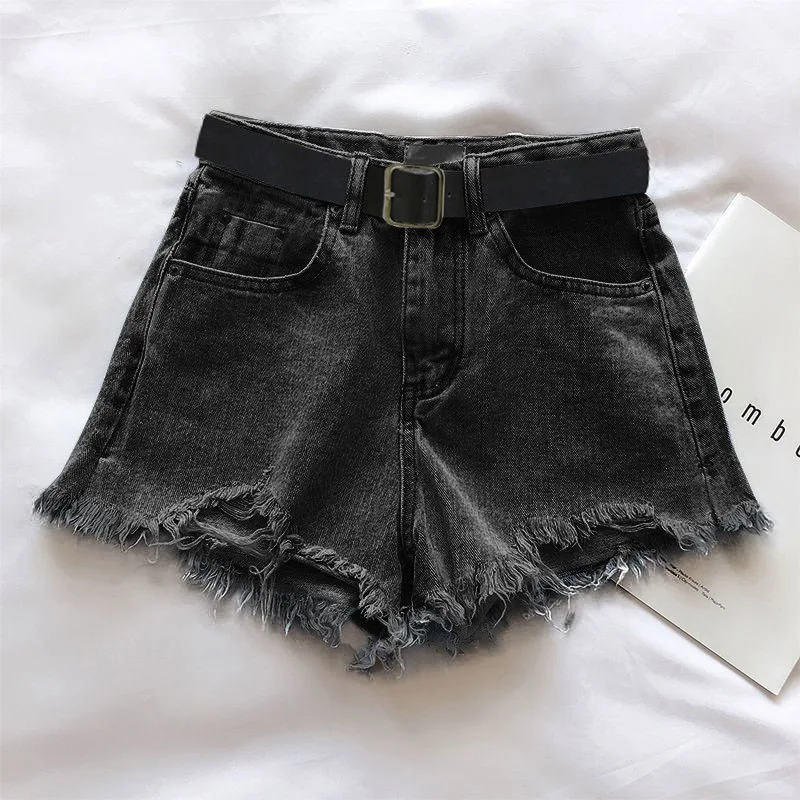 Women Summer New Casual Hot Pants Ripped Denim Shorts Pants High Waist A Line Raw Hem Wide Leg Loose Fit Stretchy Denim Shorts
Women Summer New Casual Hot Pants Ripped Denim Shorts Pants High Waist A Line Raw Hem Wide Leg Loose Fit Stretchy Denim Shorts
