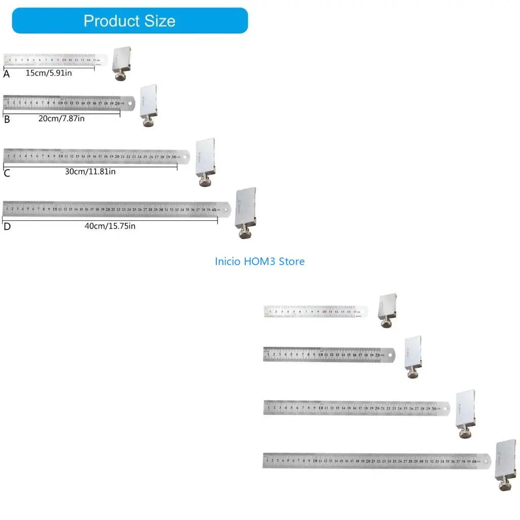 A5YD Точная измерительная маркировочная линейка для плотника 15/20/30/40 см
A5YD Точная измерительная маркировочная линейка для плотника 15/20/30/40 см