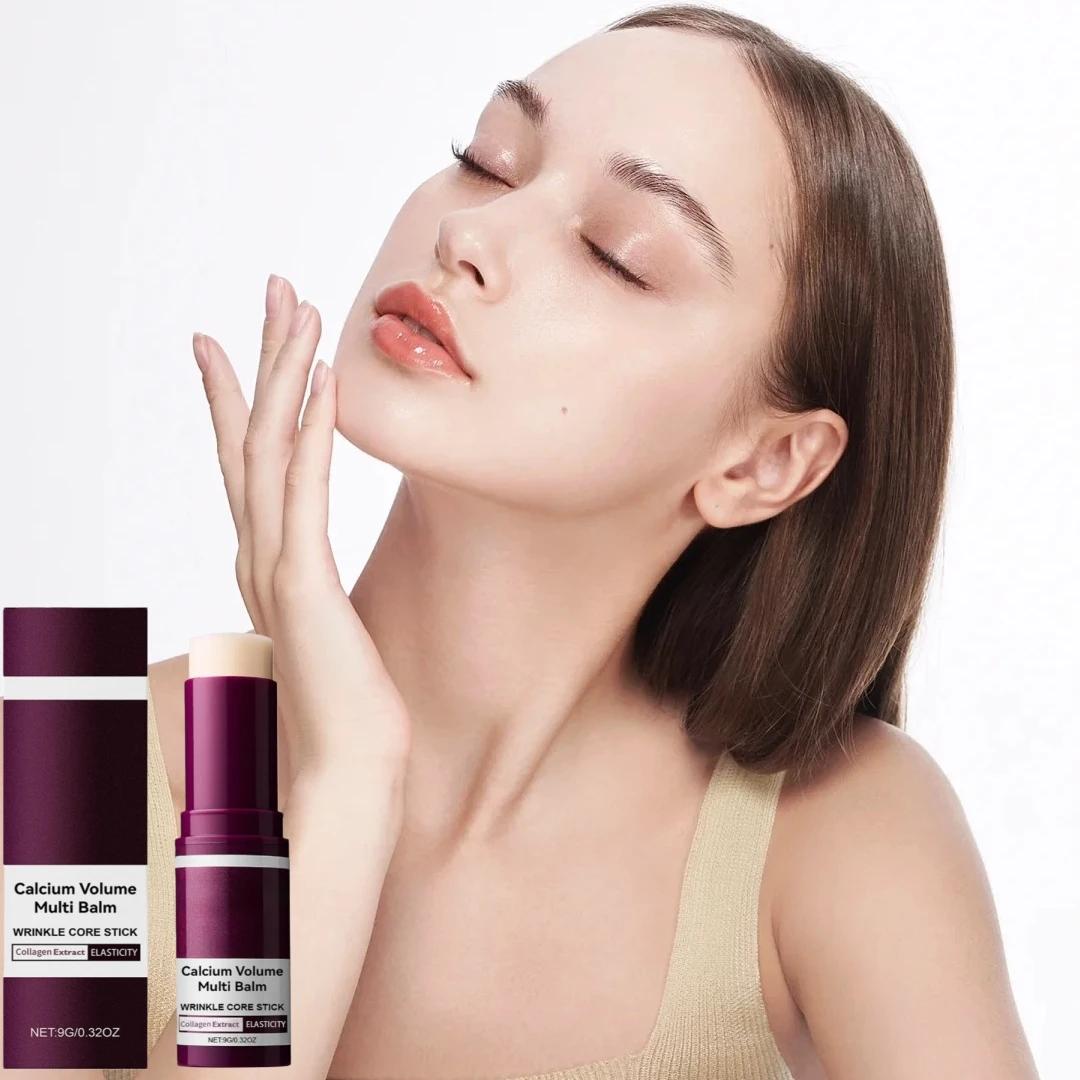 Calcium Volume Collagen Multi-functional Skincare Stick Cream Deep Moisturizing Anti-Wrinkle Firming Skin Korean Cosmetics
Calcium Volume Collagen Multi-functional Skincare Stick Cream Deep Moisturizing Anti-Wrinkle Firming Skin Korean Cosmetics