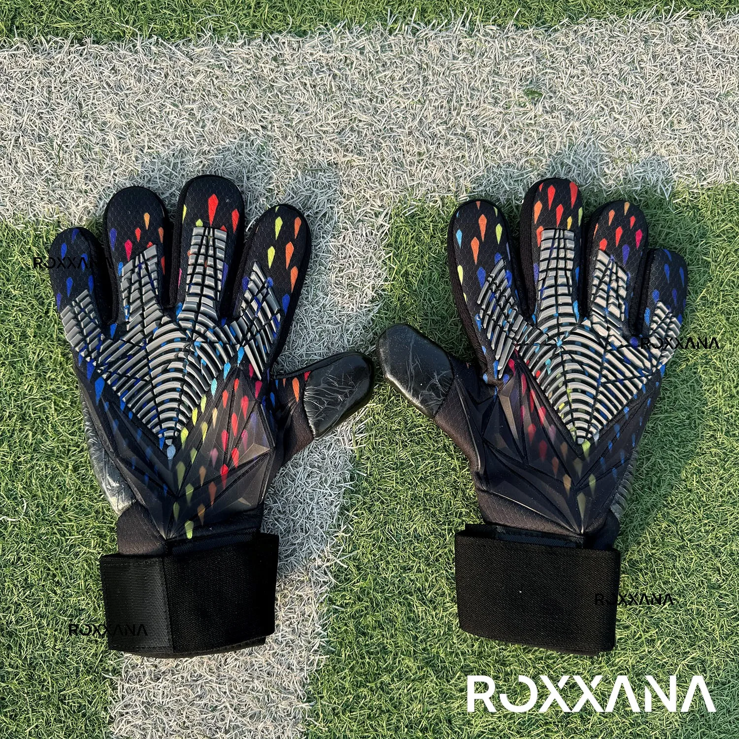 ROXXANA Adult Youth Professional Protective Non-Slip Latex Gloves Game Training Soccer Goalkeeper Gloves Adjustable Wrist Strap
ROXXANA Adult Youth Professional Protective Non-Slip Latex Gloves Game Training Soccer Goalkeeper Gloves Adjustable Wrist Strap