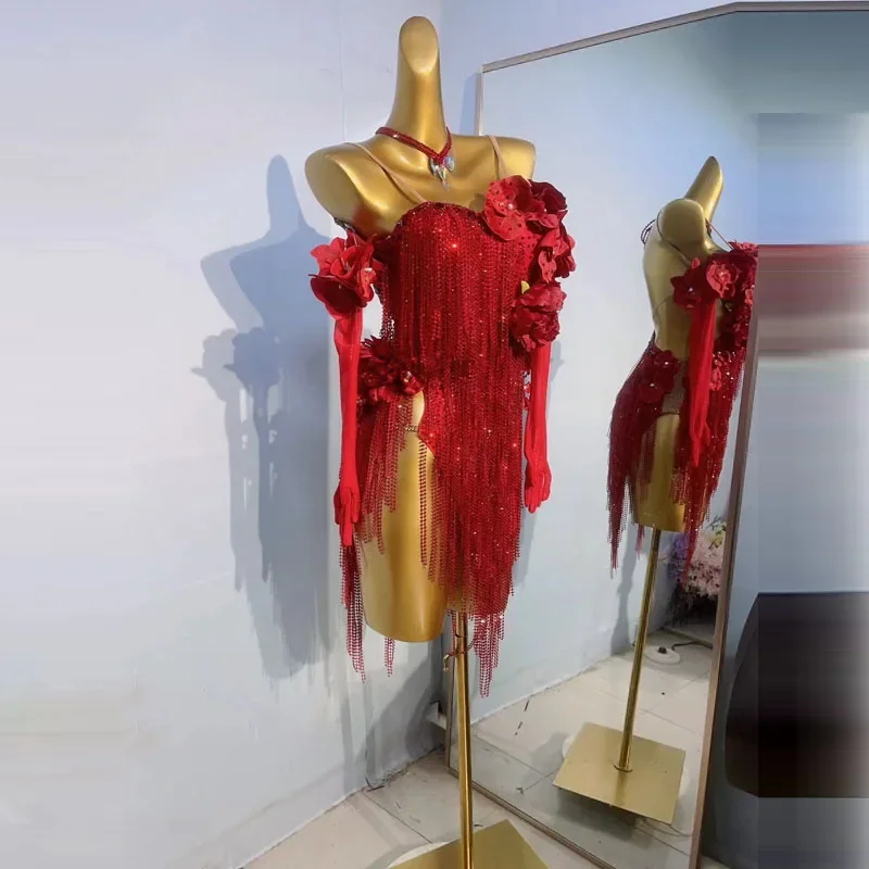 Women High-End Custom Senior AB Stones Rumba Chacha Tango Performance Skirt Children Female Latin Dresses Latin Dnace Dress
Women High-End Custom Senior AB Stones Rumba Chacha Tango Performance Skirt Children Female Latin Dresses Latin Dnace Dress