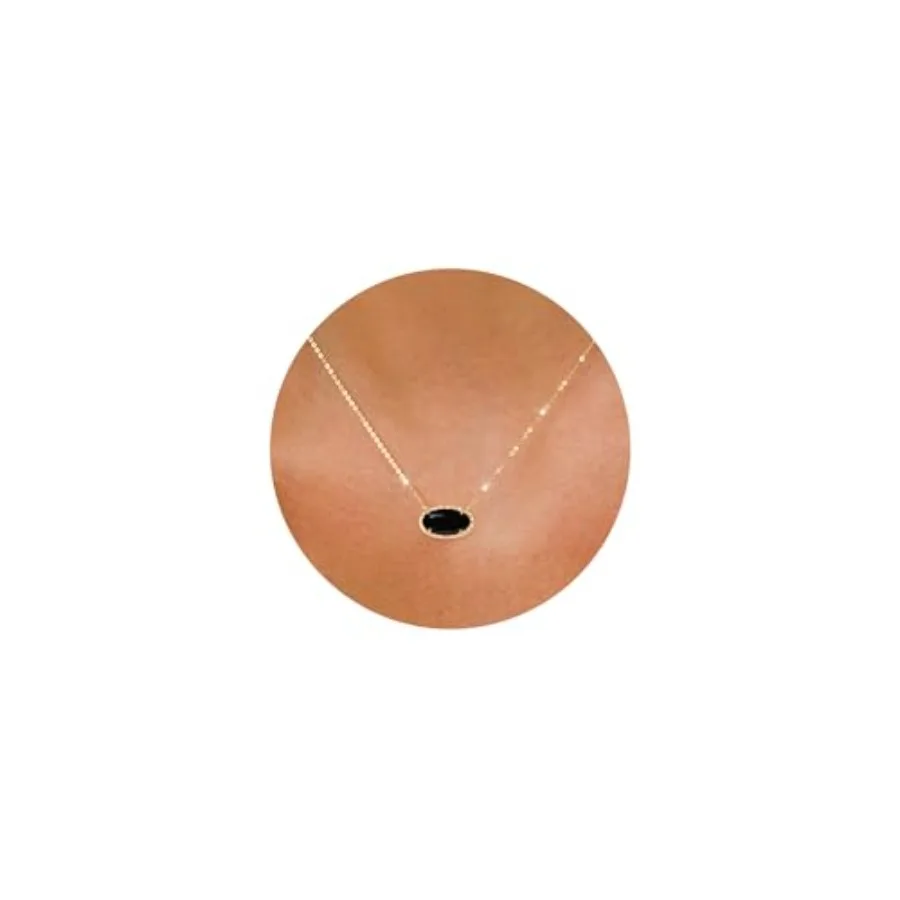 TLY Gold Necklace for Women 14k Gold Plated Dainty Gemstone Pendant Necklace Red Rose Quartz Black Emerald Green Blue Prom Chok
TLY Gold Necklace for Women 14k Gold Plated Dainty Gemstone Pendant Necklace Red Rose Quartz Black Emerald Green Blue Prom Chok