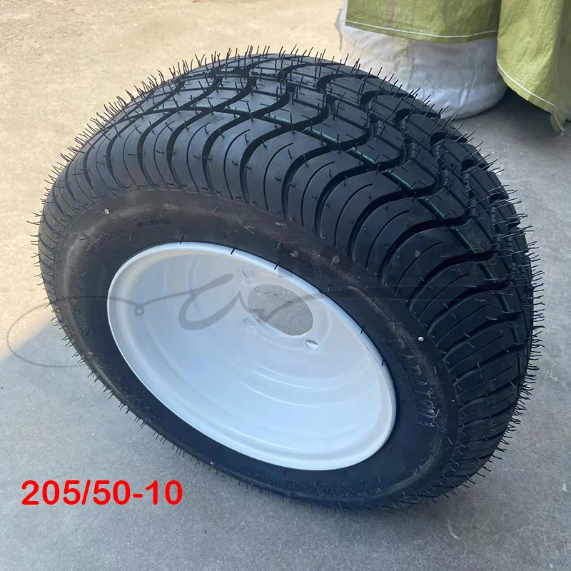 205/50-10 with hub Front or Rear 10inch 6PR Electric Scooter Vacuum Tires For Harley Chinese Bike
205/50-10 with hub Front or Rear 10inch 6PR Electric Scooter Vacuum Tires For Harley Chinese Bike