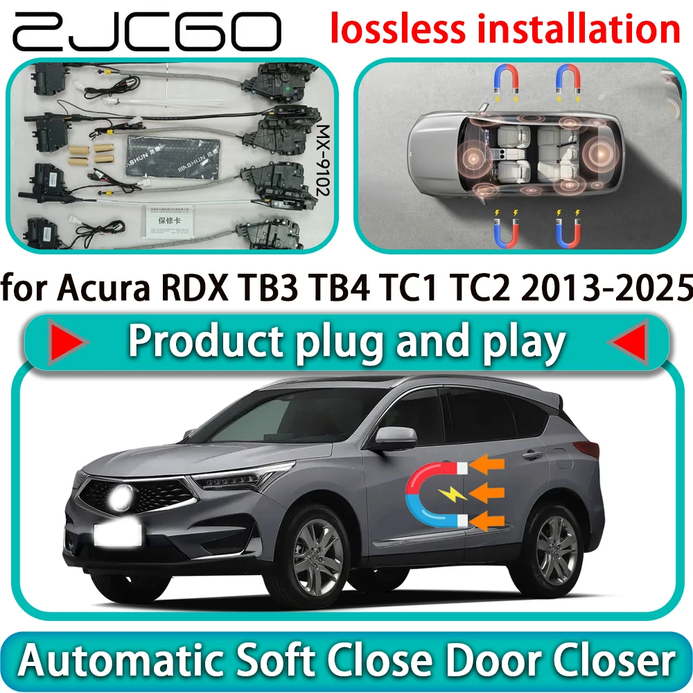for Acura RDX TB3 TB4 TC1 TC2 2013-2025 Auto Pull Car Soft Close Door Kit Power Latch Electric Door Catch Soft Closing Assist
for Acura RDX TB3 TB4 TC1 TC2 2013-2025 Auto Pull Car Soft Close Door Kit Power Latch Electric Door Catch Soft Closing Assist