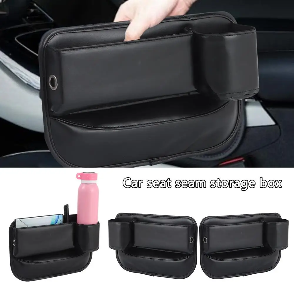 PU Leather Water Cup Holder Multifunctional with Charging Line Hole Crevice Side Storage Bag Gap Filler Organizer
PU Leather Water Cup Holder Multifunctional with Charging Line Hole Crevice Side Storage Bag Gap Filler Organizer