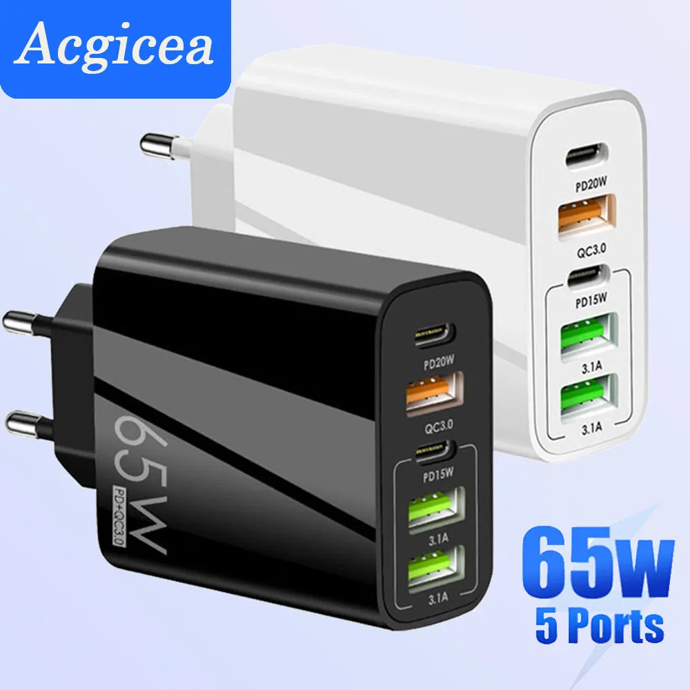 USB Charger 5 Ports Quick Charge 3.0 Mobile Phone Charger Fast Charging For IPhone 14 13 Pro Samsung Xiaomi Wall Adapter Charger
USB Charger 5 Ports Quick Charge 3.0 Mobile Phone Charger Fast Charging For IPhone 14 13 Pro Samsung Xiaomi Wall Adapter Charger