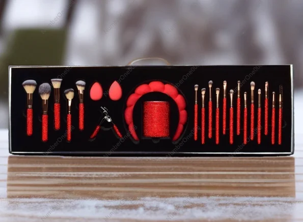 Профессиональный набор кистей для макияжа из 23 предметов с алмазной лентой для волос и щипцов для завивки ресниц, полный косметический набор с чехлом для лица и глаз
Профессиональный набор кистей для макияжа из 23 предметов с алмазной лентой для волос и щипцов для завивки ресниц, полный косметический набор с чехлом для лица и глаз