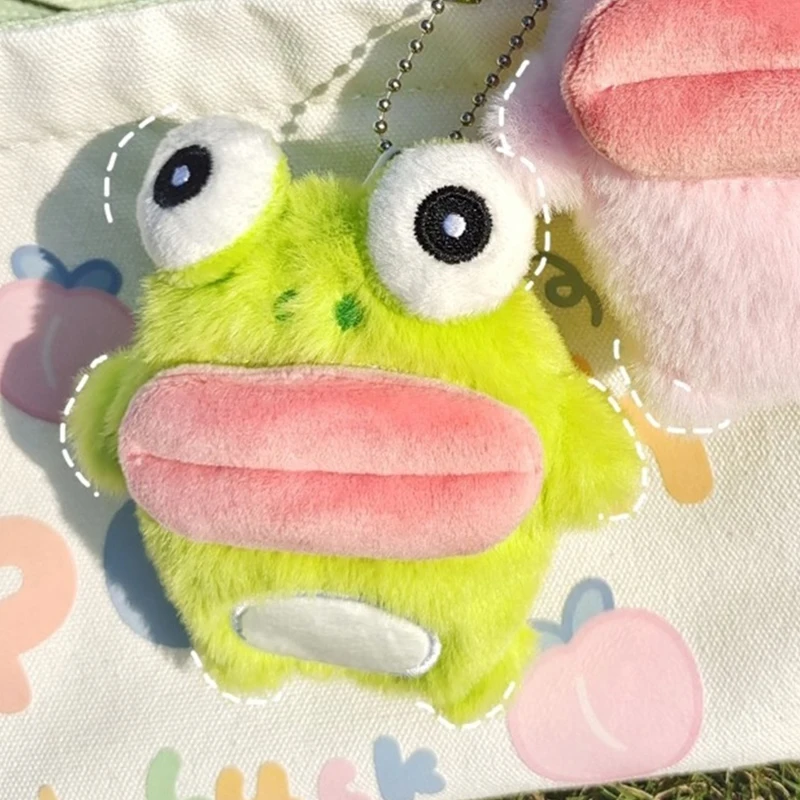 Cute Frog Plush Keychain Bag Pendant Couple Christmas Gift Decor
Cute Frog Plush Keychain Bag Pendant Couple Christmas Gift Decor