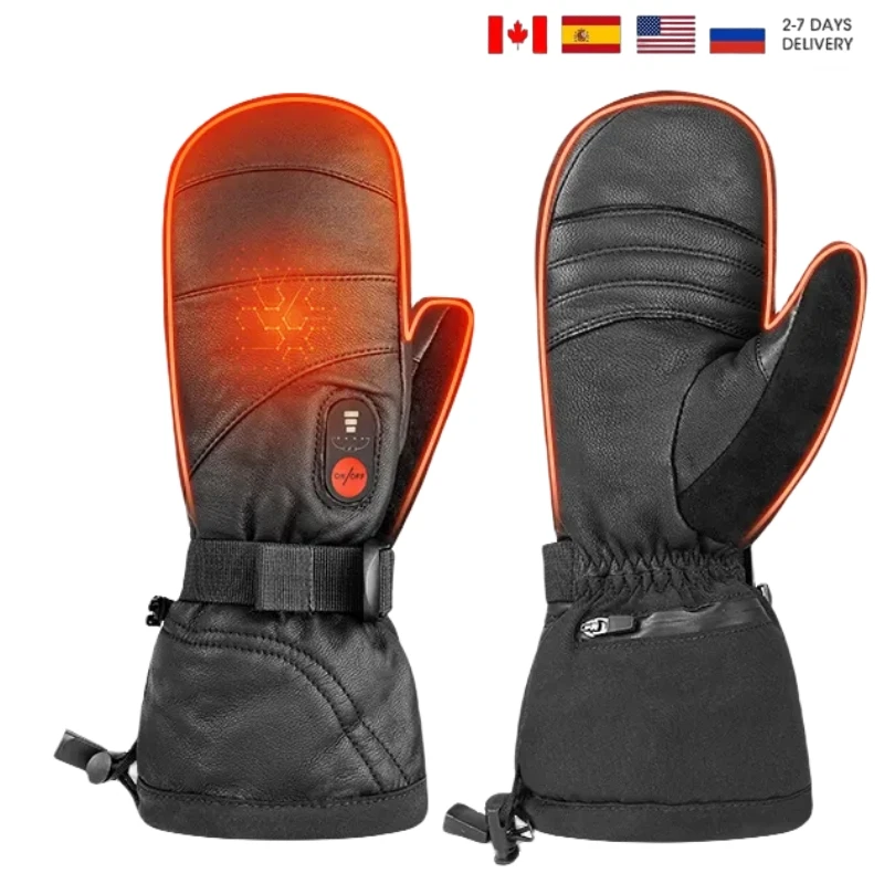2023 Heated Gloves Rechargeable Winter Warm Skiing Gloves Goat Skin Leather Waterproof Heating Thermal Gloves For Snowmobile
2023 Heated Gloves Rechargeable Winter Warm Skiing Gloves Goat Skin Leather Waterproof Heating Thermal Gloves For Snowmobile