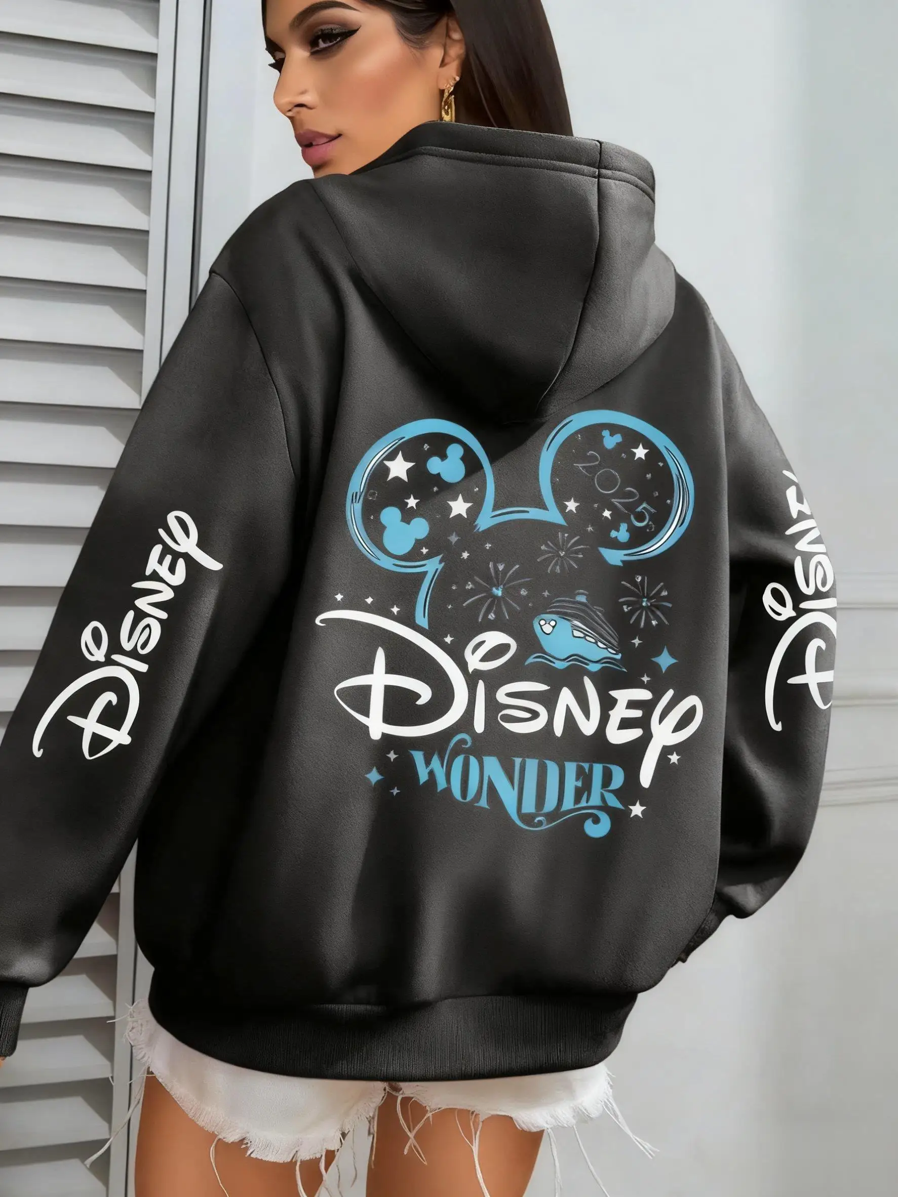 Осень/зима Disney Cruise Wonder тема толстовка с капюшоном для женщин и мужчин уличная одежда повседневный пуловер куртка модные топы Y2k унисекс
Осень/зима Disney Cruise Wonder тема толстовка с капюшоном для женщин и мужчин уличная одежда повседневный пуловер куртка модные топы Y2k унисекс