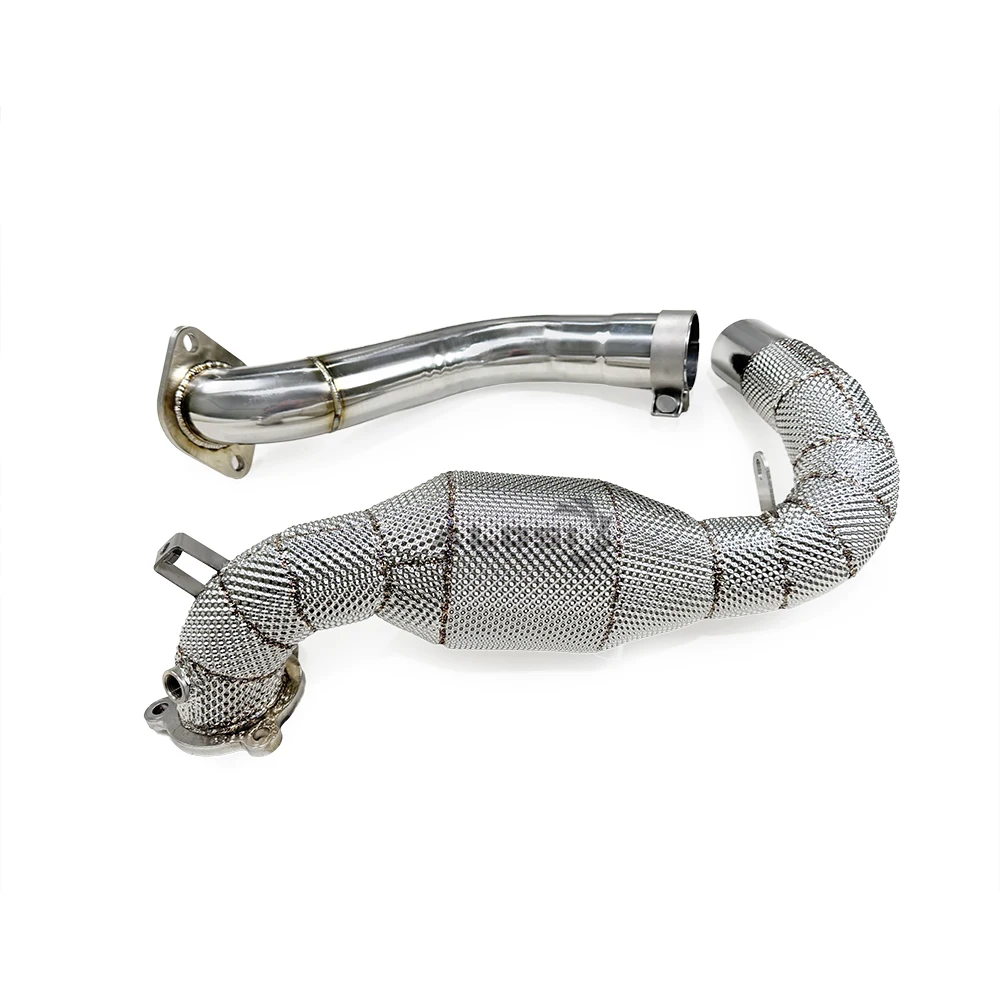 High performance downpipe exhaust Mercedes AMG A35 2019-2023 2.0T W177 Stainless steel with heat insulation converter
High performance downpipe exhaust Mercedes AMG A35 2019-2023 2.0T W177 Stainless steel with heat insulation converter