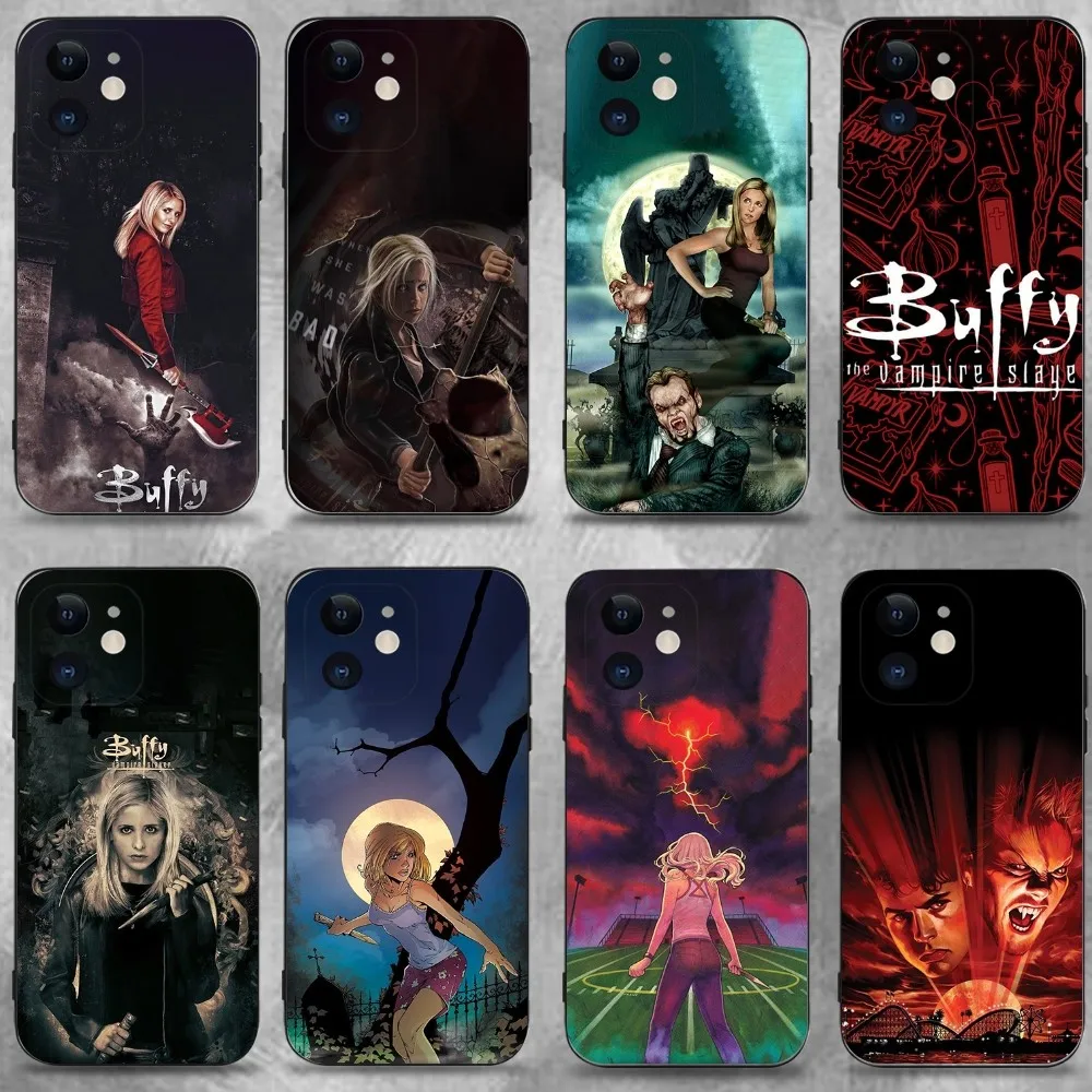 B-Buffy the Vampire Slayer Phone Case For iPhone 16,15,14,13,12,11 Plus,Pro Max,XS,X,XR,SE,Mini,8,7,Soft Silicone Black Cover
B-Buffy the Vampire Slayer Phone Case For iPhone 16,15,14,13,12,11 Plus,Pro Max,XS,X,XR,SE,Mini,8,7,Soft Silicone Black Cover