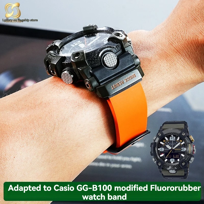 For Casio G-SHOCK GG-B100 Mudmaster 3rd Gen Replacement Strap | Waterproof Silicone Band for Men's Sports Watch Model 5594
For Casio G-SHOCK GG-B100 Mudmaster 3rd Gen Replacement Strap | Waterproof Silicone Band for Men's Sports Watch Model 5594